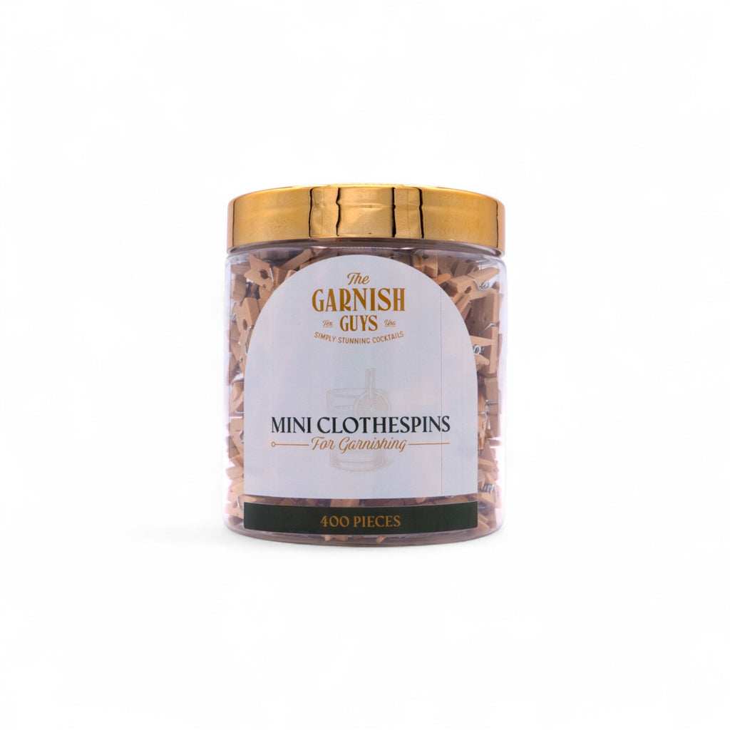 Mini Clothespin Garnish Clips