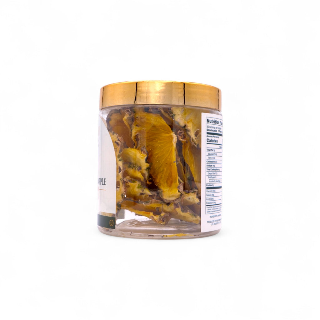 Golden Pineapple Garnish