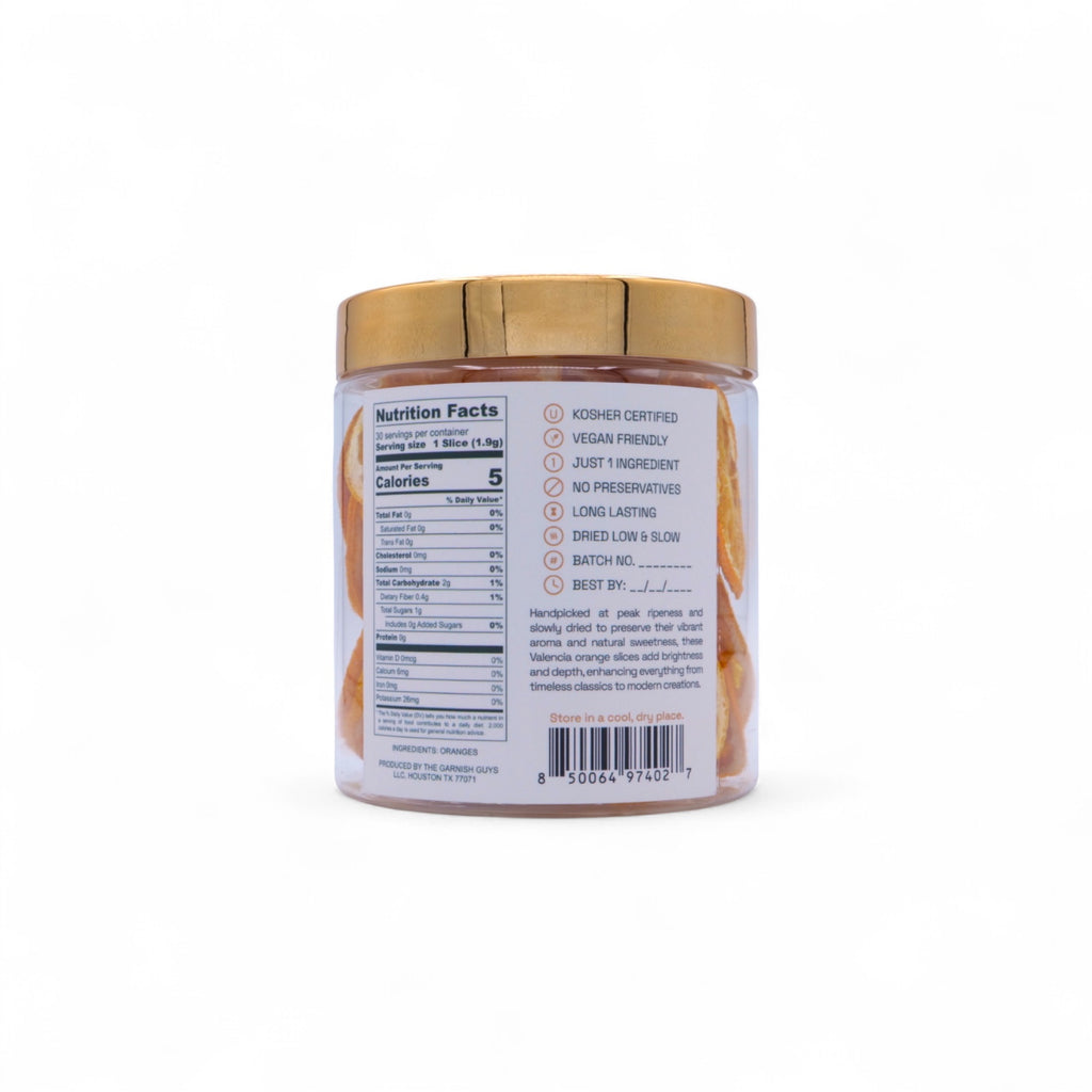 Valencia Orange Garnish