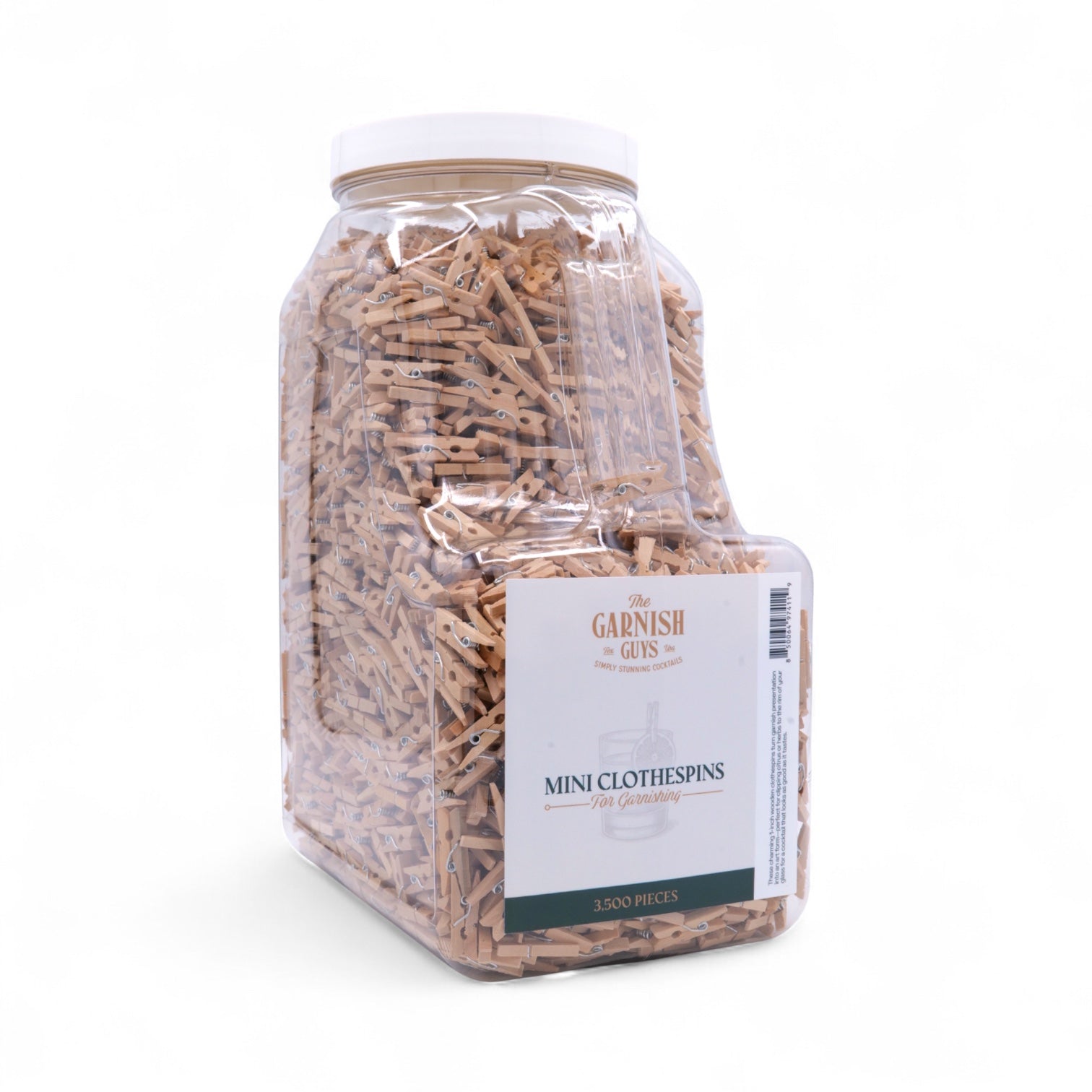 Mini Clothespin Garnish Clips